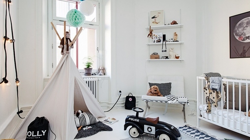 Kids room - Swedish style