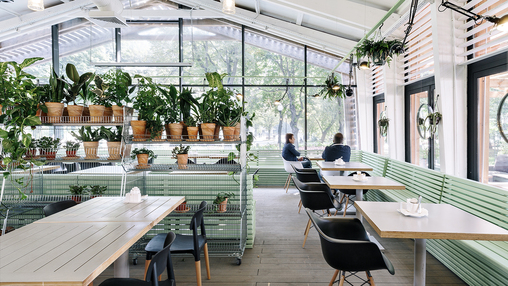 Bulka Cafe and Bakery @Gorky Institute, Moscow